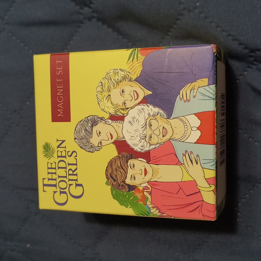 Golden Girls Magnet Set, NEW